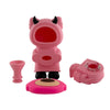 5" Pink Bear Silicone Water Pipe