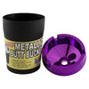 Metallic Cigarette Butt Buckets - 12PCS In Display