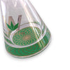 Wellcann | 16" Heavy-Duty 7MM Beaker Water Pipe – Extra Thick Base-Green