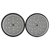 Cookie Style Plastic Grinders – (2-Part)