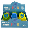 Plastic Tobacco Grinder With Built-In Tray