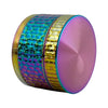 Electroplated 50mm * 35mm  4 Part Grinder