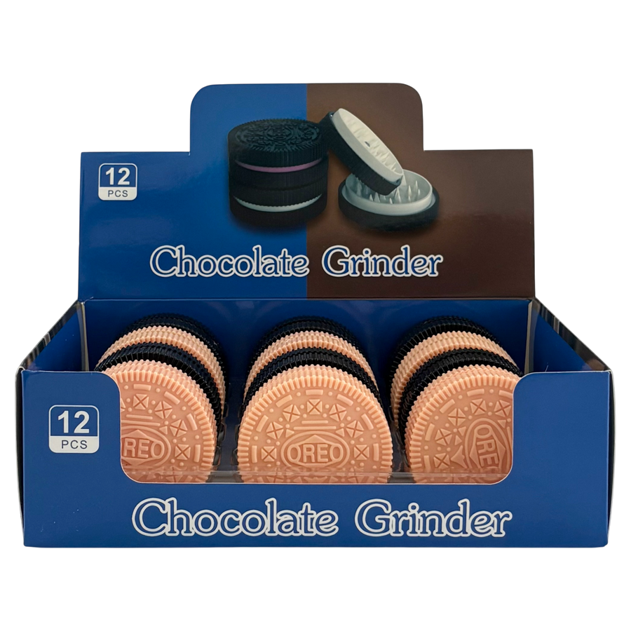Cookie Style Plastic Grinders – (2-Part)