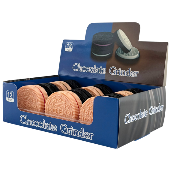 Cookie Style Plastic Grinders – (2-Part)