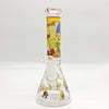 10" Cartoon Sticker Beaker