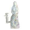 7” Mermaid Design Glass Bong
