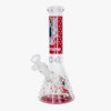 10" 5mm Cartoon Grow In The Dark Glass Beaker Bong