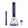 WELLCANN | 15" Thickened Base Geometric Beaker Glass Bong
