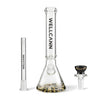 WELLCANN | 15" Heavy Duty Thick Base Beaker Black