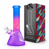12.5" Frosted Gradient Diamond-Cut Beaker