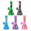10" Kitty Pop Beaker Bong – 5mm Glass