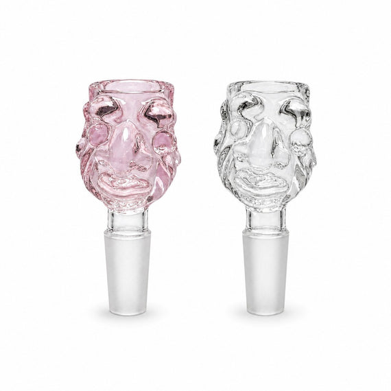 14mm Troll Face Glass Bowl Piece