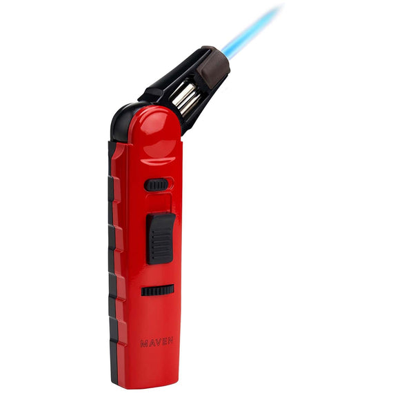 Maven Model 7 Windproof Table Torch Lighter-9 Pcs/Display