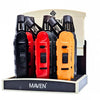 Maven Model 7 Windproof Table Torch Lighter-9 Pcs/Display