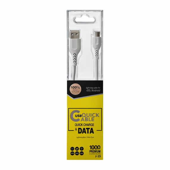 USB-A to Type-C Charging Cable – 1 Meter