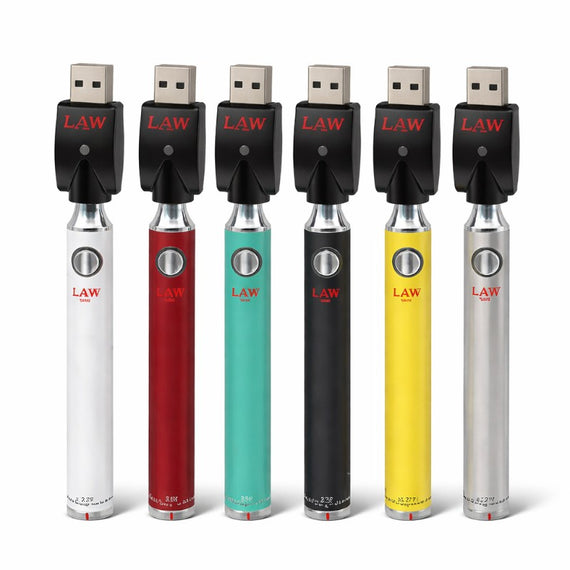 LAW Twist 900mAh 510 Battery – Variable Voltage