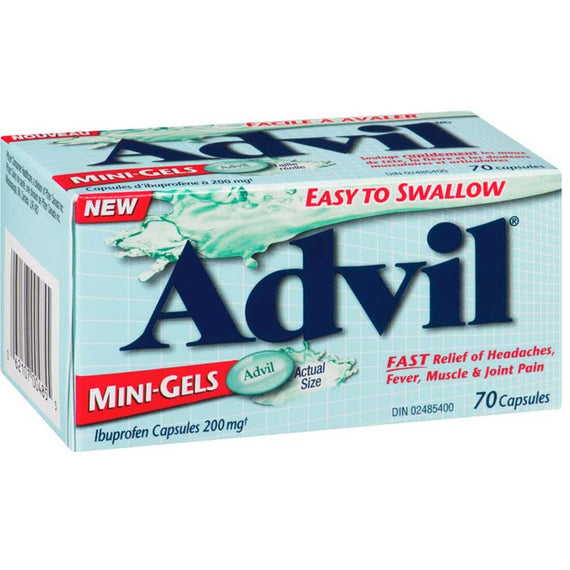 Advil Mini-Gels 70 capsules