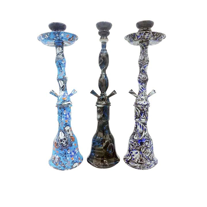 19" 2 Hose Hydrographic Hookah
