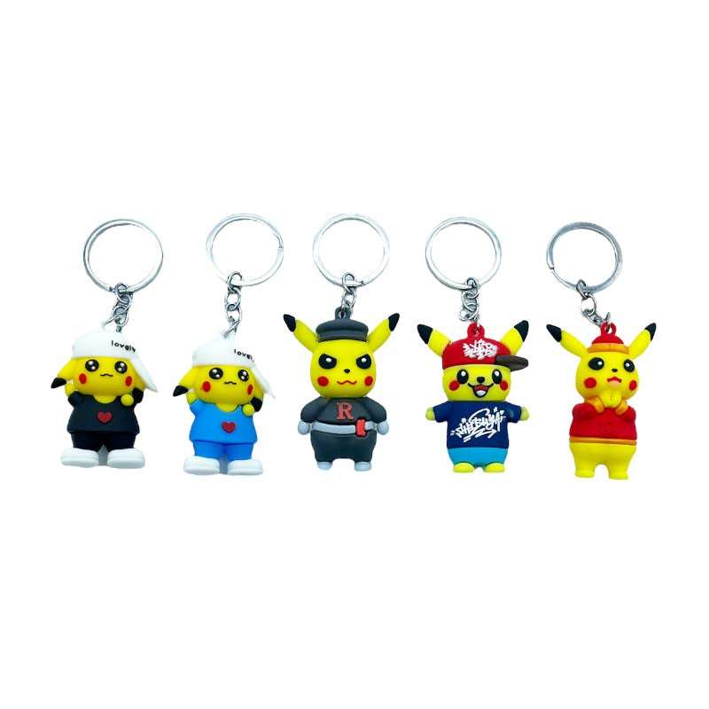 Silicone Keychain - Pikachu 2