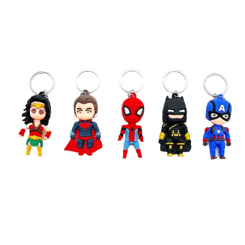 Silicone Keychain - Super Hero 2