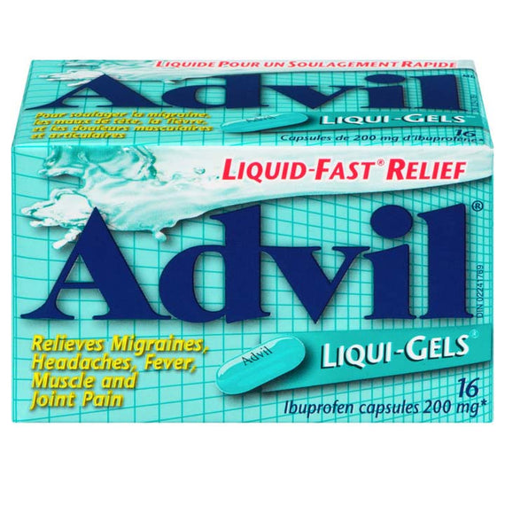 Advil Regular Strength Liqui-Gels 16 capsules