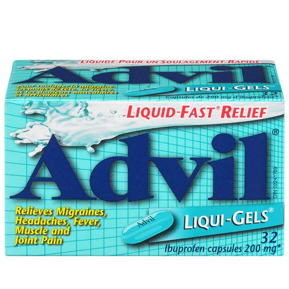Advil Regular Strength Liqui-Gels 32 Capsules