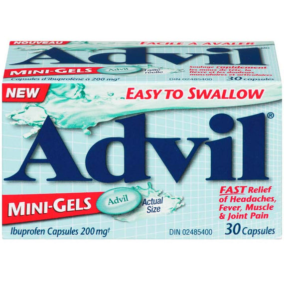 Advil Mini-Gels 30 capsules