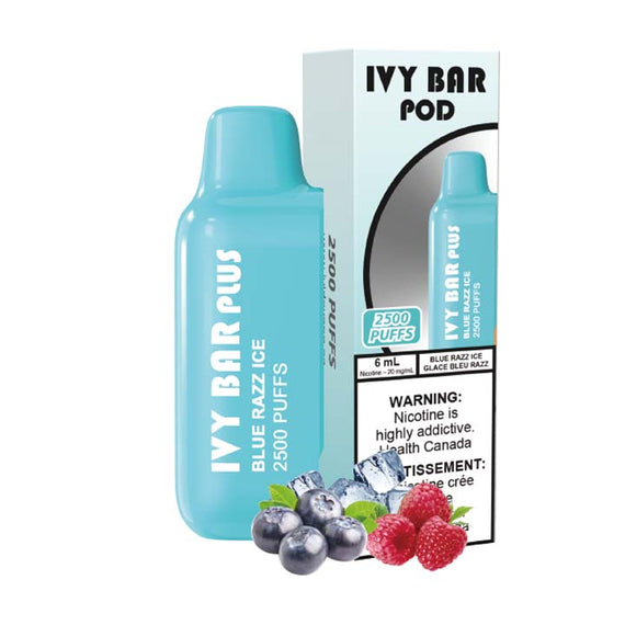 Ivy Bar Pods 2500 puffs - Buy 10 get 1 Free