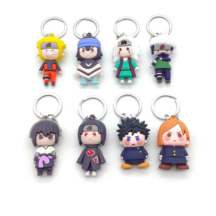 Silicone Keychain - Ninja
