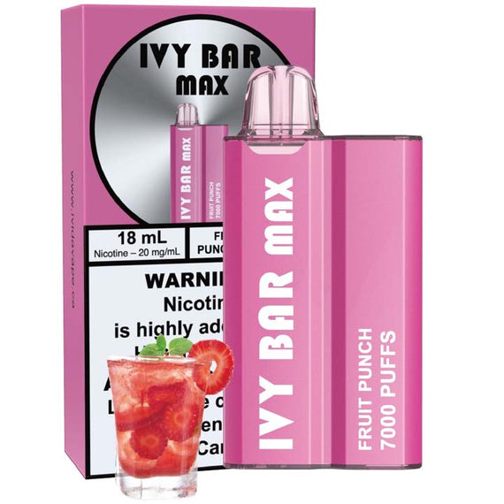 Ivy Bar Max 7000 Puffs - Buy 10 Get 1 Free