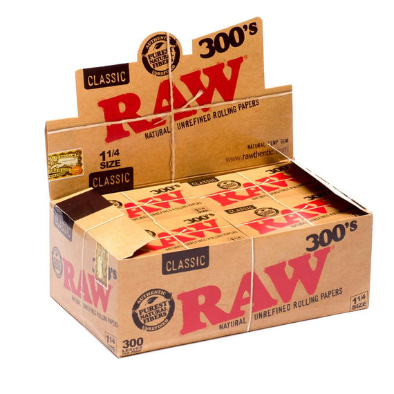 RAW Classic 1-1/4 Size 300/pack 40/box
