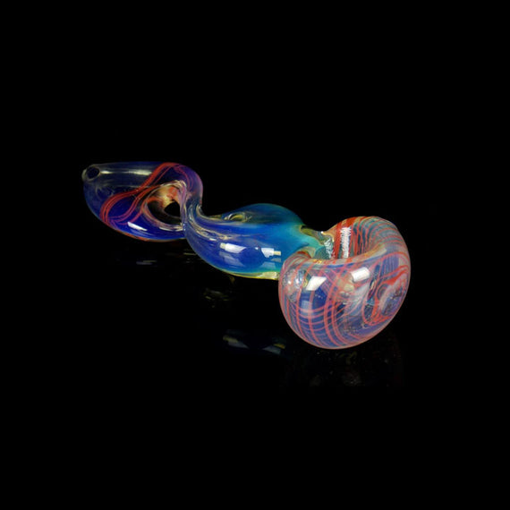 4" Twist Glass Pipe