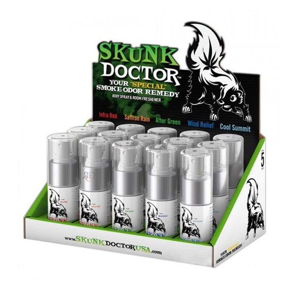 Skunk Doctor Body Spray & Room Freshener (15 Pack)