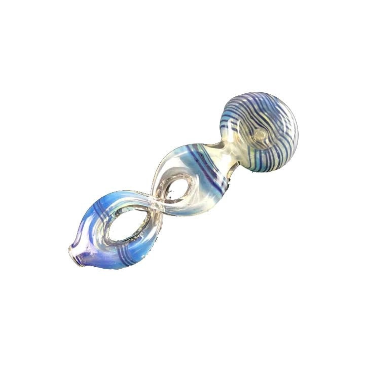 4" Twist Glass Pipe