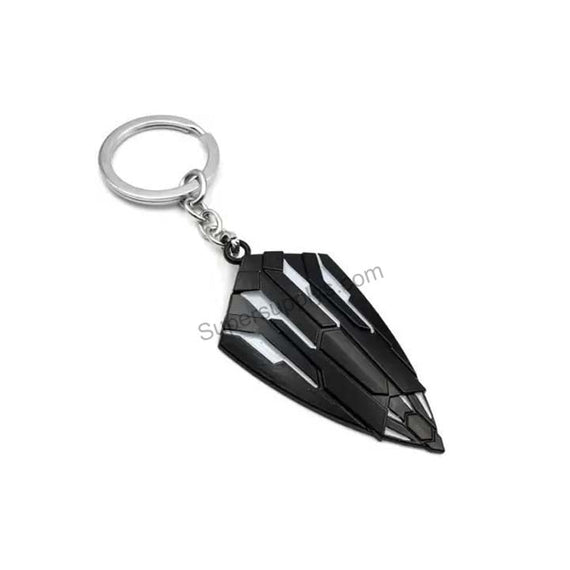 Wakandan Shield Keychain